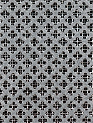 Fancy club pewter 2 X 1m with stainless backing mesh cut to size