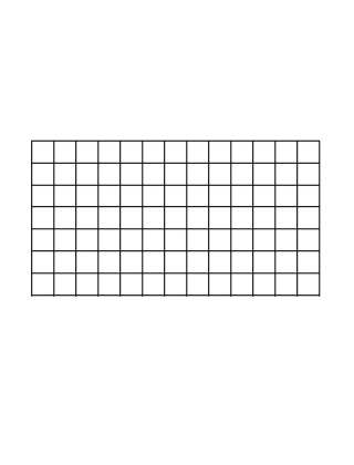 welded mesh panel GALFAN 3X3 8G 1.75ft x 3.25ft
