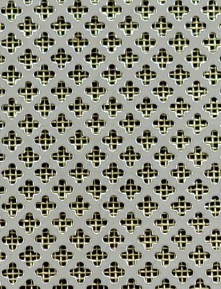 Fancy club stainless 2 X 1m with stainless backing mesh cut to size