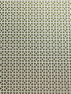 Moroccan Silver anodised 2 X 1m with brass backing mesh 1