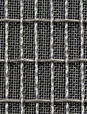 Crimped mesh 2 X 1 25 X 8 SS3042 SQUARESTAINLESS STEELmesh