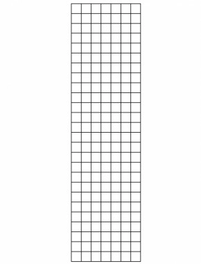 welded mesh panel GALFAN 3X3 10G 1.75ft x 6.5ft