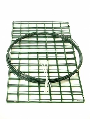 gabion basket Green PE 3mm 1m x 0.5m x 0.5m 1