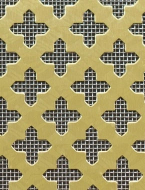 Small Cross brass 2 X 1m with stainless backing mesh cut to size 0