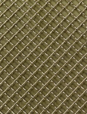 Crimped mesh 1X.665 18 X 18 SS3163 DIAMONDBRASSmesh cut to size 1