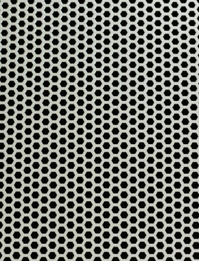 Honeycomb Silver anodised 1X.665m with no backing mesh 1