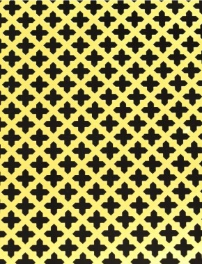 Fancy Cross brass 2 X 1m with no backing mesh cut to size 1