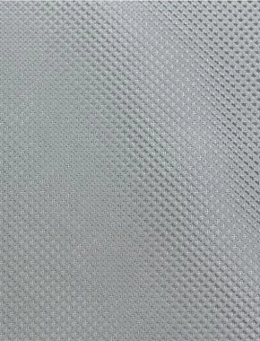 Fancy club pewter 1X.665m with black backing mesh cut to size 1