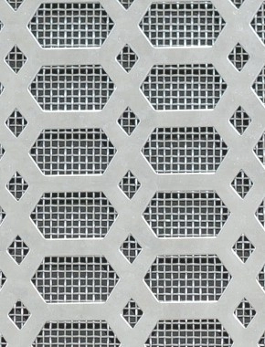 Slot & Diamond stainless 1X1m with stainless backing mesh cut to size 0