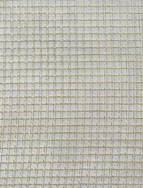 Crimped mesh 1X1 10X10 BRASS1.2 SQUAREBLACKmesh 1