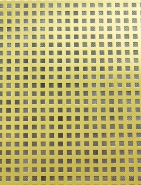 Chartham brass 1X1m with stainless backing mesh 1