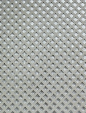 Lattice stainless 2 X 1m with black backing mesh 1