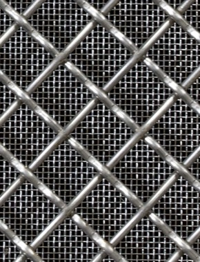 Crimped mesh 1X.665 12.5 X 12.5 SS3162.5 DIAMONDSTAINLESS STEELmesh cut to size 0