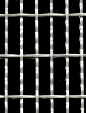 Crimped mesh 2 X 1 25 X 8 SS3042 SQUARENOmesh cut to size Crimped mesh 2 X 1 25 X 8 SS3042 SQUARENOmesh cut to size