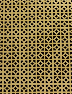 Ockley Gold anodised 2 X 1m with no backing mesh cut to size 1