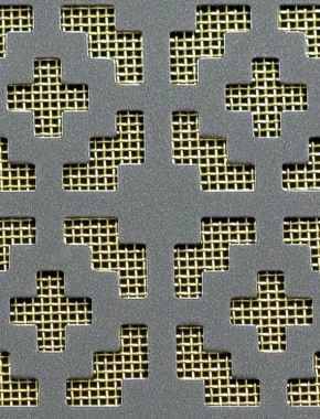 Iden pewter 2 X 1m with brass backing mesh