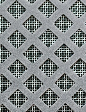 Lattice pewter 2 X 1m with stainless backing mesh cut to size 0