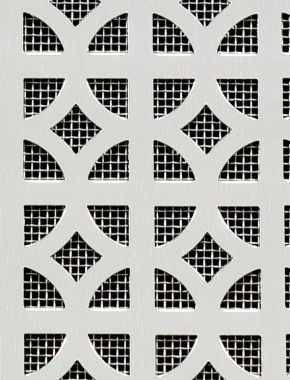 Ockley Silver anodised 2 X 1m with stainless backing mesh cut to size