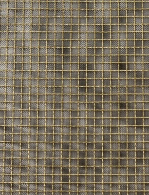 Crimped mesh 1X.665 10X10 BRASS1.5 SQUARESTAINLESS STEELmesh cut to size 1