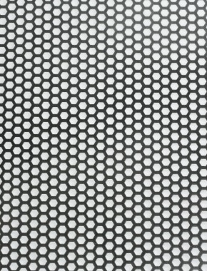 Honeycomb pewter 1X1m with no backing mesh cut to size 1