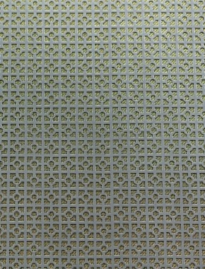 Moroccan pewter 2 X 1m with brass backing mesh cut to size 1