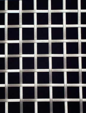 Hand Made Decorative 13mm ap3mm reededsquarestainless steelnobacking