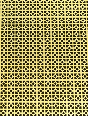 Moroccan brass 2 X 1m with no backing mesh 1