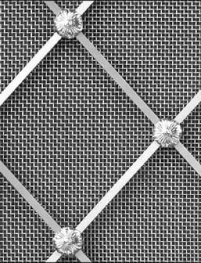 Regency Diamond Nickel regency diamon 54mm small mesh allfloral 0