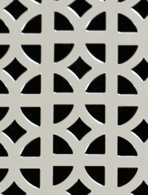 Ockley Silver anodised 2 X 1m with no backing mesh