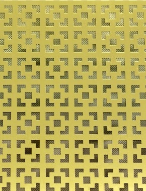 Dymchurch brass 1X.665m with brass backing mesh cut to size 1