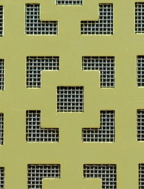 Dymchurch Gold anodised 1X.665m with stainless backing mesh cut to size