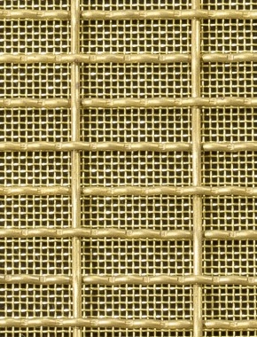 Crimped mesh 2 X 1 25 X 8 SS3042 SQUAREBRASSmesh Crimped mesh 2 X 1 25 X 8 SS3042 SQUAREBRASSmesh