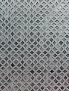 Lattice pewter 2 X 1m with stainless backing mesh cut to size 1