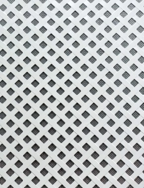 Rye Silver anodised 2 X 1m with stainless backing mesh 1