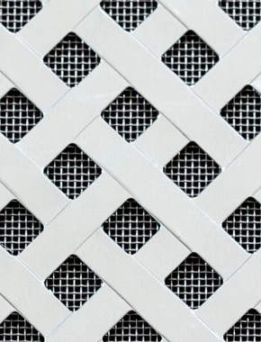 Rye Silver anodised 2 X 1m with stainless backing mesh 0