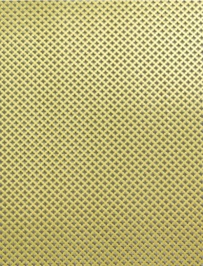 Fancy club brass 2 X 1m with black backing mesh cut to size 1