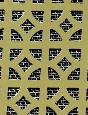 Ockley Gold anodised 1X.665m with stainless backing mesh
