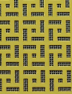 Maidstone Gold anodised 2 X 1m with stainless backing mesh cut to size 0