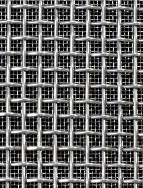 Crimped mesh 2 X 1 5 X 5 SS3161.6 SQUARESTAINLESS STEELmesh