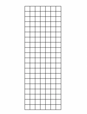 welded mesh panel GALFAN 3X3 8G 1.75ft x 5ft