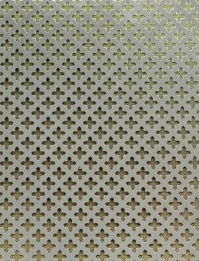 Small Cross stainless 1X1m with brass backing mesh cut to size 1