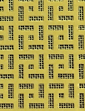 Maidstone brass 2 X 1m with brass backing mesh cut to size 0