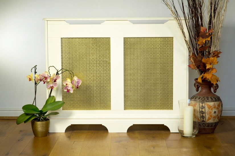 Ockley brass 2 X 1m with brass backing mesh 3