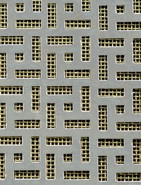 Maidstone stainless 2 X 1m with brass backing mesh cut to size 0