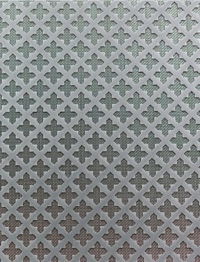 Fancy Cross pewter 2 X 1m with stainless backing mesh cut to size 1