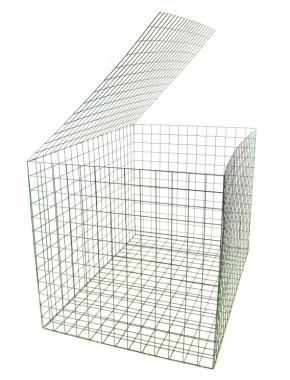 gabion basket Green PE 3mm 1.5m x 1m x 1m 0