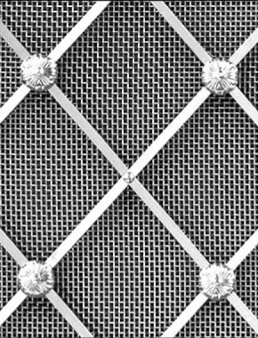 Regency Diamond Nickel regency diamon 41mm small mesh altfloral