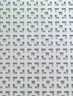 Dymchurch Silver anodised 2 X 1m with black backing mesh 1