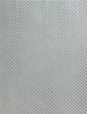 Fancy club stainless 2 X 1m with black backing mesh cut to size 1