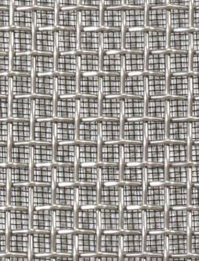 Crimped mesh 1X1 5 X 5 SS3161.6 SQUAREBLACKmesh 0